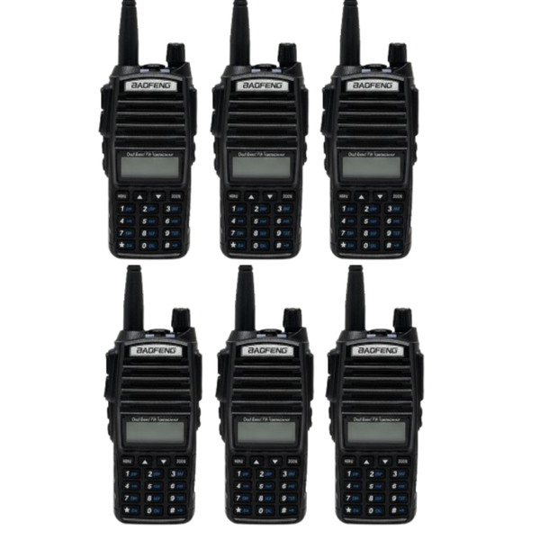8 Rádio Comunicador Baofeng UV-82