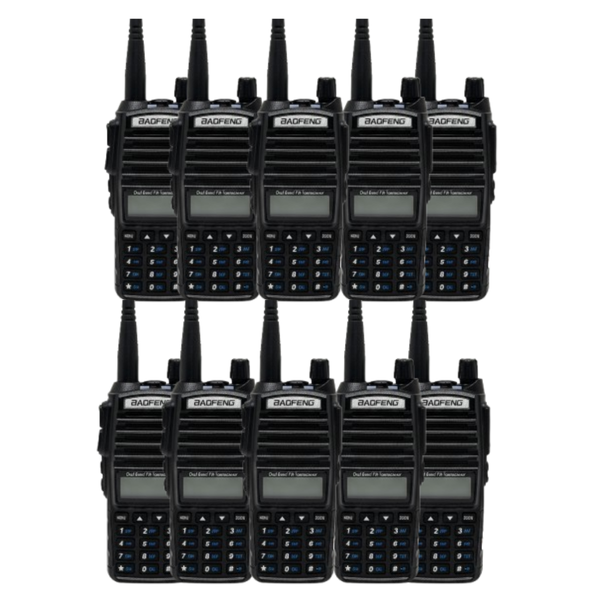 10 Rádio Comunicador Baofeng UV-82