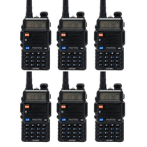 6 Rádio Comunicador Baofeng UV-5R