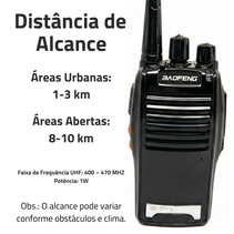 6 Rádios Comunicadores Baofeng BF-777S