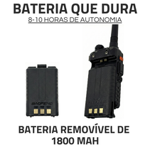 8 Rádio Comunicador Baofeng UV-5R