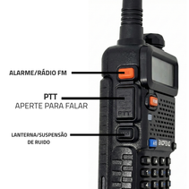 8 Rádio Comunicador Baofeng UV-5R