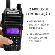 10 Rádio Comunicador Baofeng UV-82