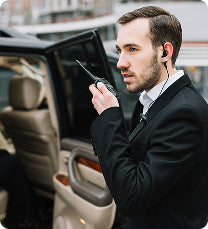 Segurança com rádio