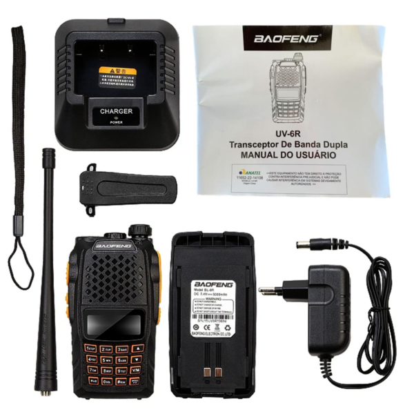 Rádio Comunicador Baofeng UV-6R
