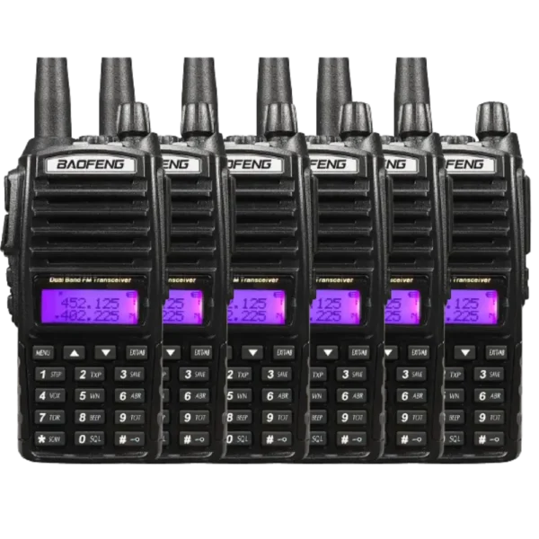 kit 6 radios baofeng UV-82